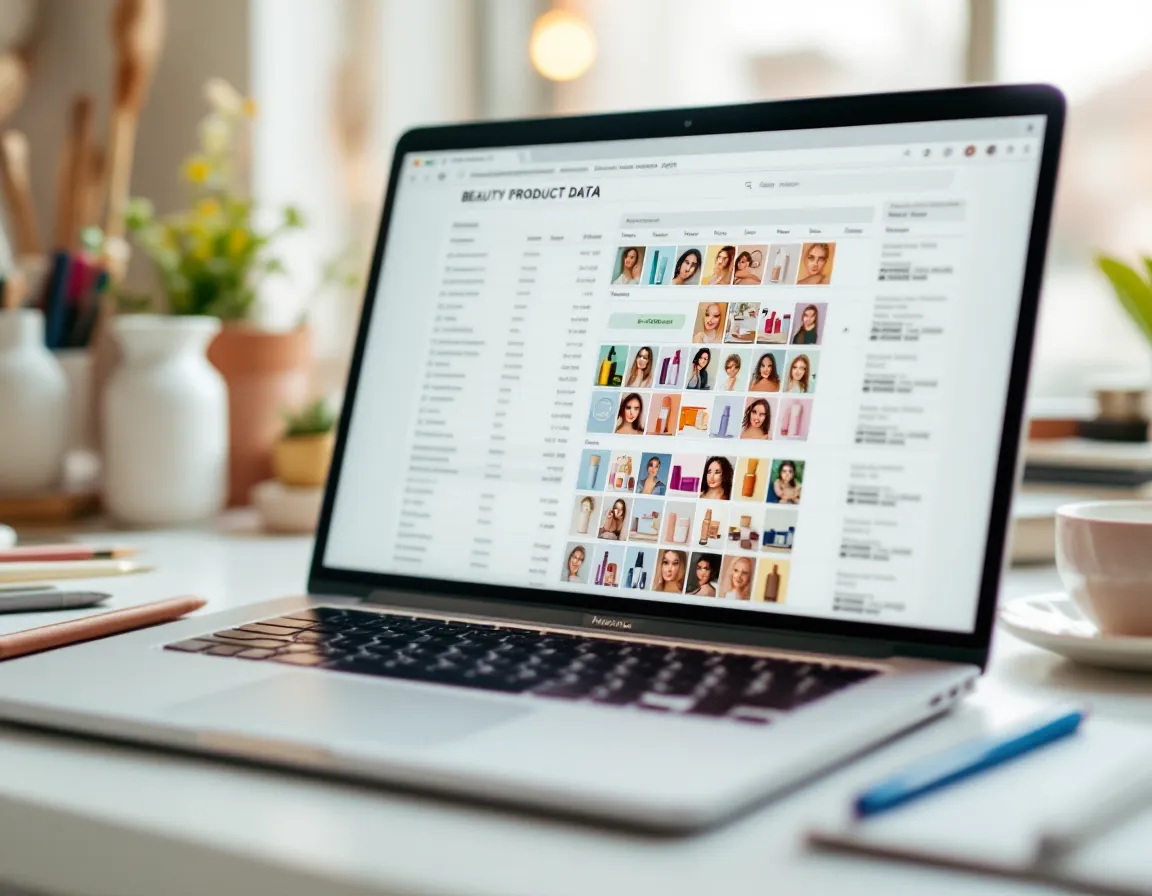 Structured product data feeds for online stores