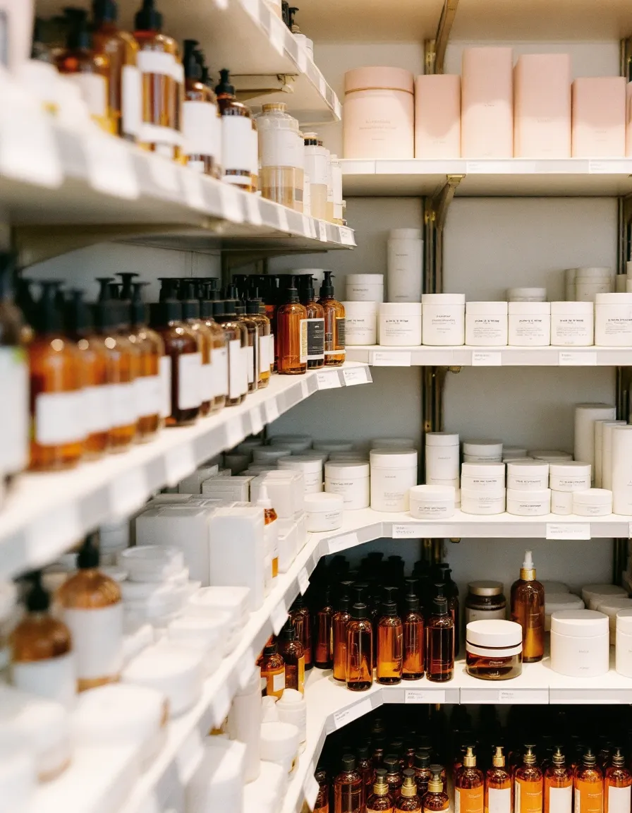 Premium retail beauty display