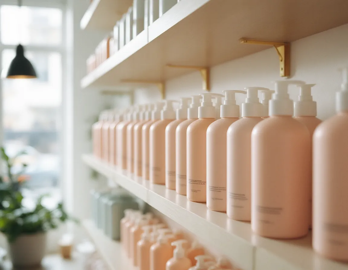 Limited salon product range