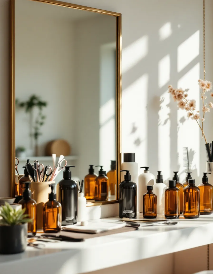 Professional salon haircare products